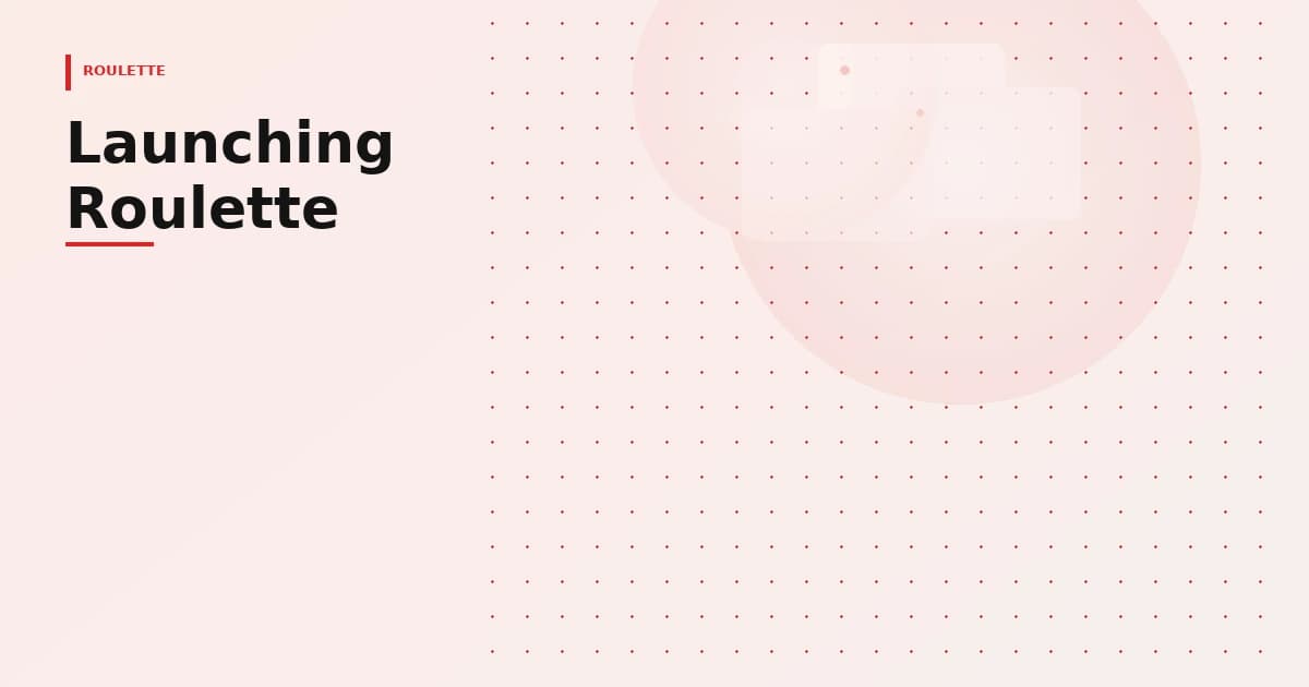 Cover Image for Launching Roulette: Deal Management for VC